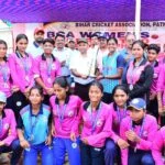 भागलपुर के सैंडिस कंपाउंड में खेले गए बीसीए विमेंस अंडर-19 टी-20 ट्रॉफी 2025-26 के फाइनल मुकाबले में टीम ए को टीम एफ ने हराया