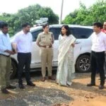 जिलाधिकारी, भागलपुर अलंकृता पांडे ने शनिवार को अनुमंडल कार्यालय, कहलगांव का निरीक्षण
